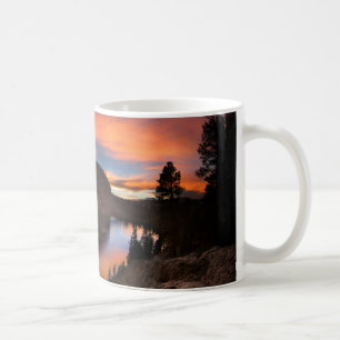 Taza De Café Rue Lake Sunset - John Muir Trail - Sierra Nevada