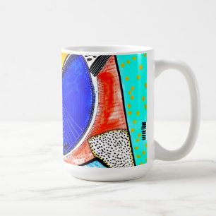 Taza De Café Rueda abstracta