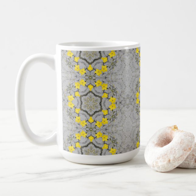 Taza De Café Rueda de Armonía de Jonquíl  (Con donut)