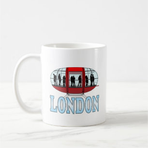 Taza De Café Rueda de Londres Inglaterra Reino Unido