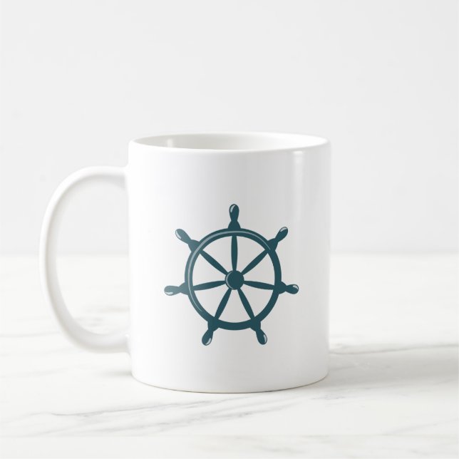 Taza De Café Rueda del barco (Izquierda)