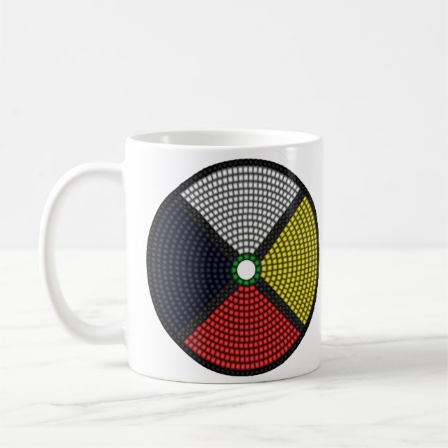 Taza De Café Rueda moldeada de la medicina (Izquierda)