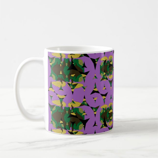 Taza De Café Ruedas de fuego celestial contenidas (Izquierda)