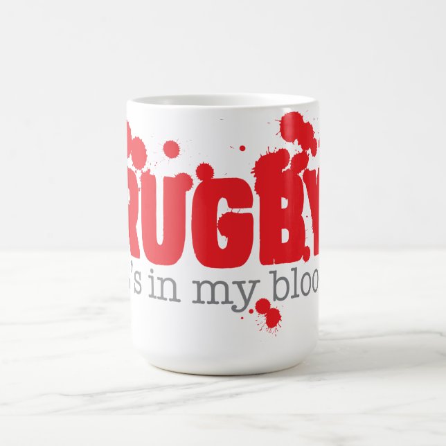 Taza De Café RUGBI - está en mi sangre (Centro)