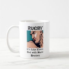 Taza De Café Rugby Chess Mug