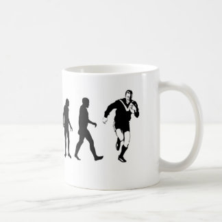 Taza De Café Rugby de evolución