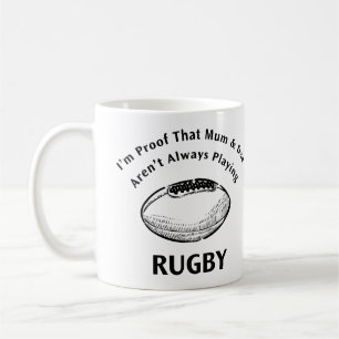 Taza De Café Rugby Proof Mug