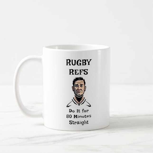 Taza De Café Rugby Refs Mug (Izquierda)
