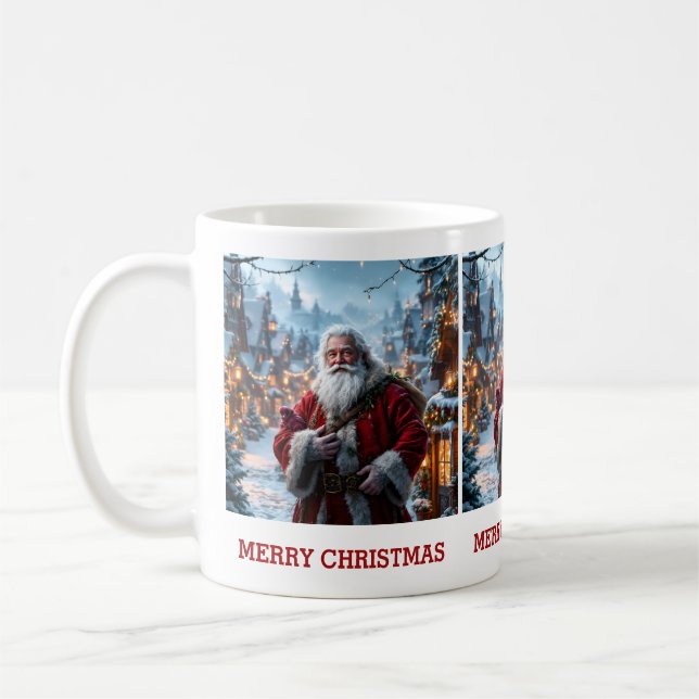 Taza De Café Rugged Santa Mug (Izquierda)