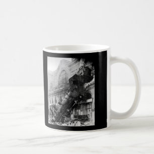 Taza De Café Ruina en Montparnasse, desastre del tren del