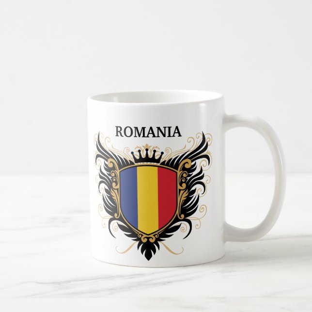 Taza De Café Rumania [personalice] (Derecha)