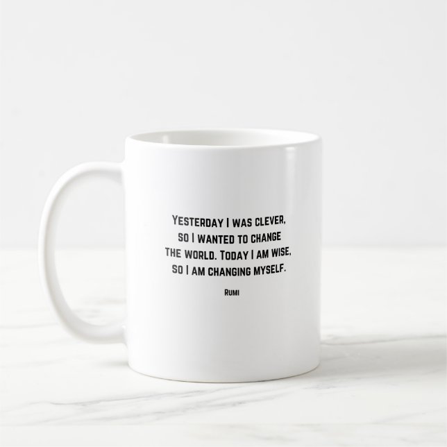 Taza De Café Rumi - Cita - Cambiándome - (Izquierda)