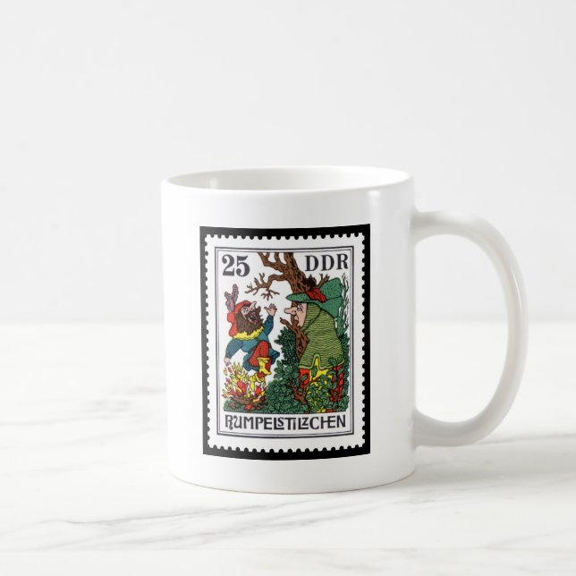 Taza De Café Rumpelstiltskin 25 DDR 1976 (Derecha)