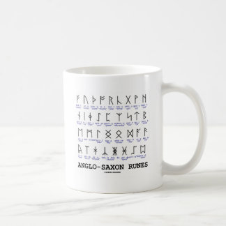 Taza De Café Runas anglosajonas (criptografía de la