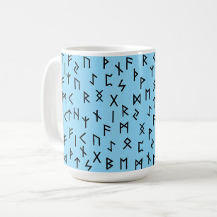 Taza De Café Runas futhark antiguas