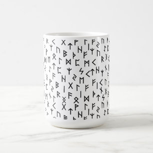 Taza De Café Runas futhark antiguas