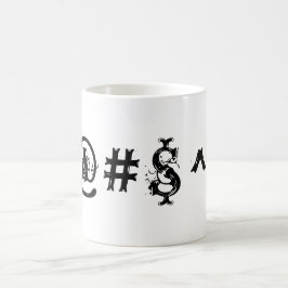 Taza De Café ¡! Runneth del cuppeth de la palabra de maldición