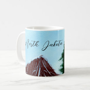 Taza De Café Runoff de la Cordillera Estatal de Dakota del Nort