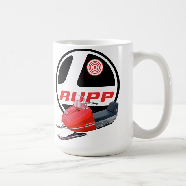 Taza De Café Rupp Snowmobiles (Derecha)