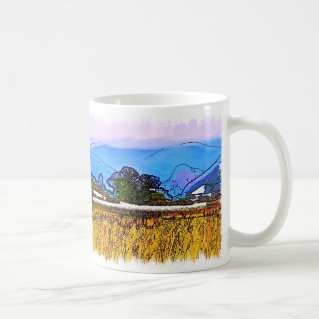 TAZA DE CAFÉ RURAL (Derecha)