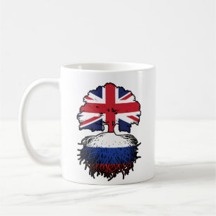 Taza De Café Rusia Rusia Reino Unido Reino Unido Reino Unido Re