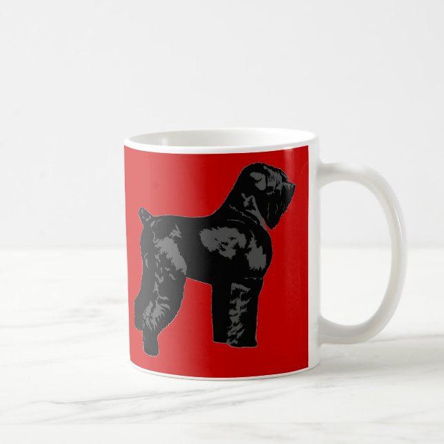 Taza De Café Ruso negro Terrier (Derecha)