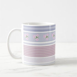 Taza De Café ruso, rayado, patchwork
