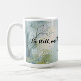 Taza De Café Rustic Church Path in Wildflower Meadow Editable
