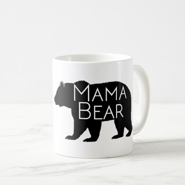 Taza De Café Rustic Mama Bear Mug (Anverso derecho)