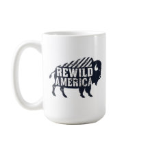 Rustic Vintage Rewild America Bison