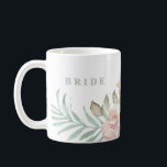 Taza De Café Rústica acuarela Floral Sage Boda Verde Novia<br><div class="desc">Acuarela Rusa Sabor Floral Boda Verde Café de novia Mug #floral pintada a mano #botánico romántico #invitaciones de bodas florales #boda de primavera #elegante #boda formal #boda #elegante boda #boda romántico</div>