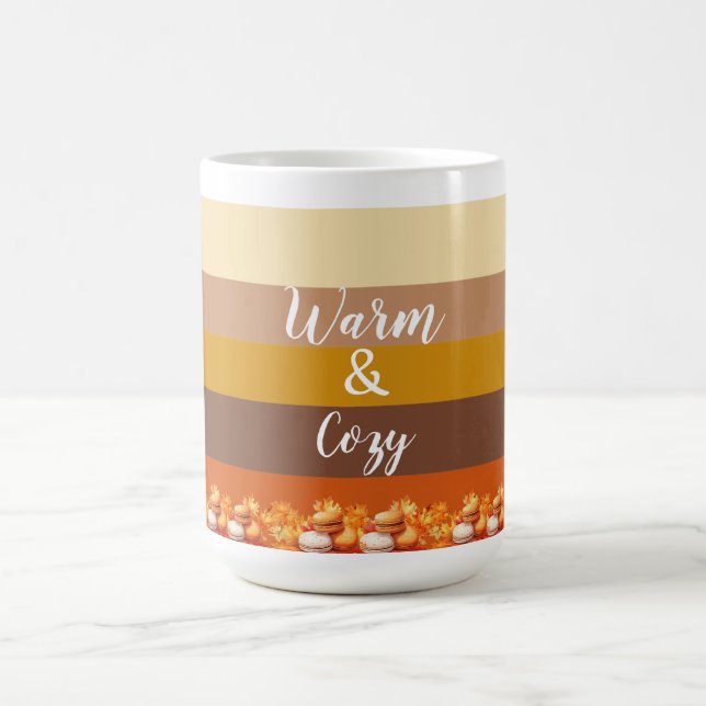 Taza De Café Rústica otoñal (Centro)