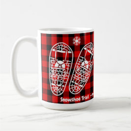 Taza De Café Rústicas zapatillas de nieve de búfalo