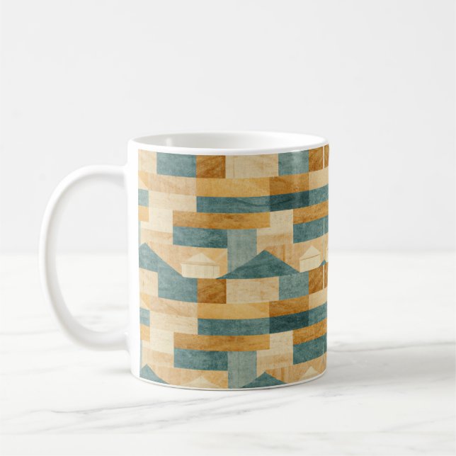 Taza De Café Rústico/Cabaña/Refugio/Montaña (Izquierda)