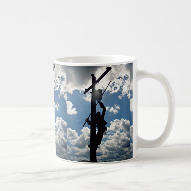 Taza De Café Rusty the Lineman (Derecha)