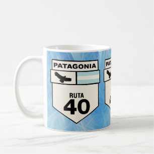 Taza De Café Ruta 40 la unidad clásica