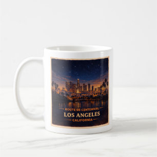 Taza De Café Ruta 66 Centenario Horizonte de Los Ángeles