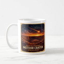 Taza De Café Ruta 66 Cráter Meteorológico Centenario Atmósfera