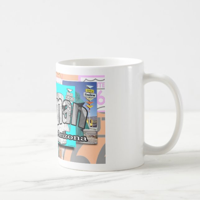 Taza De Café Ruta 66 de Kingman Arizona (Derecha)