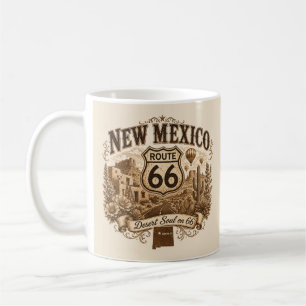 Taza De Café Ruta 66 del Suroeste Mañana de Café