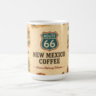 Taza De Café Ruta 66 Desayuno Tostado Desierto de Nuevo México