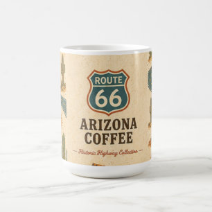 Taza De Café Ruta 66 Desayuno Tostado Mañana Roca Roja Arizona