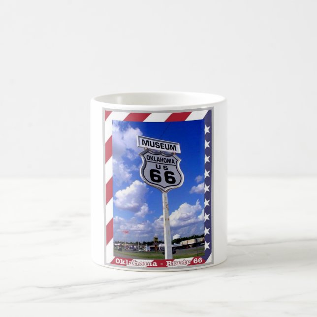 Taza De Café Ruta 66 - Oklahoma - Estados Unidos - (Centro)