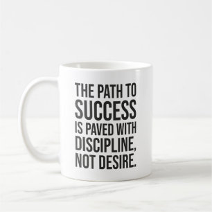 Taza De Café Ruta A La Disciplina Del Éxito - Gimnasio, Hustle,
