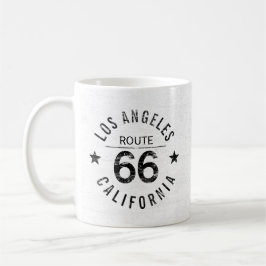 Taza De Café Ruta de California de Los Ángeles 66