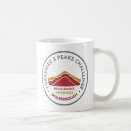 Taza De Café Ruta de senderismo Yorkshire 3 Peaks Challenge