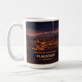Taza De Café Ruta Histórica 66 Aniversario Noche de Flagstaff
