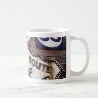 Taza De Café Ruta icónica 66 del vintage