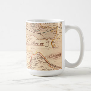 Taza De Café Ruta terrestre a la India