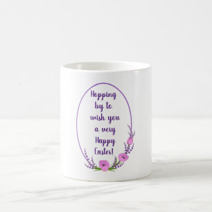 Taza De Café Rutas románticas de vacaciones Tulipanes Flores Pa